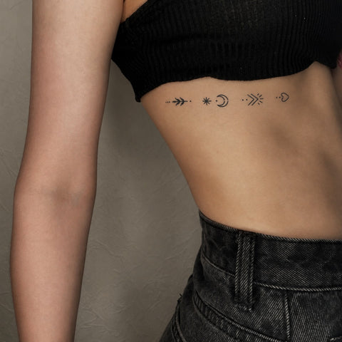 Moonlit Heart Tattoo