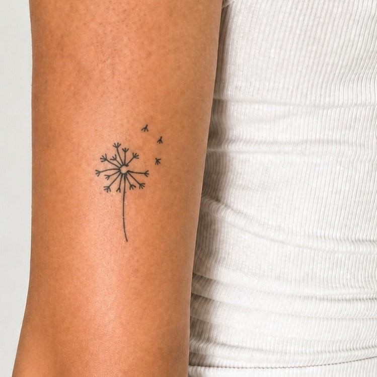 Dandelion Whisper Tattoo