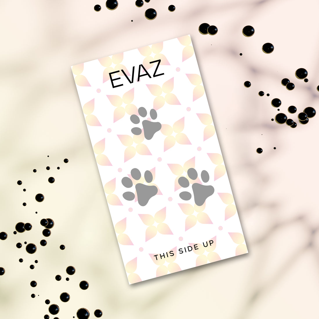 Tiny Paw Trio Tattoo - mockup