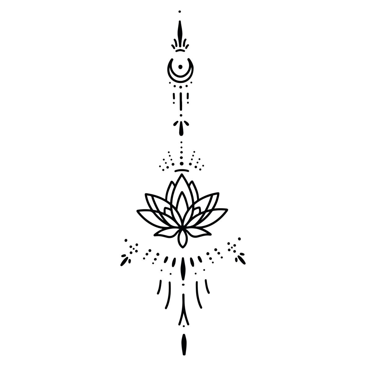 0010-lotus-ornament-semi-permanent-tattoo-front-tattoo
