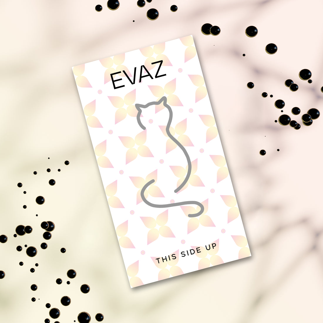 Minimal Cat Tattoo - mockup