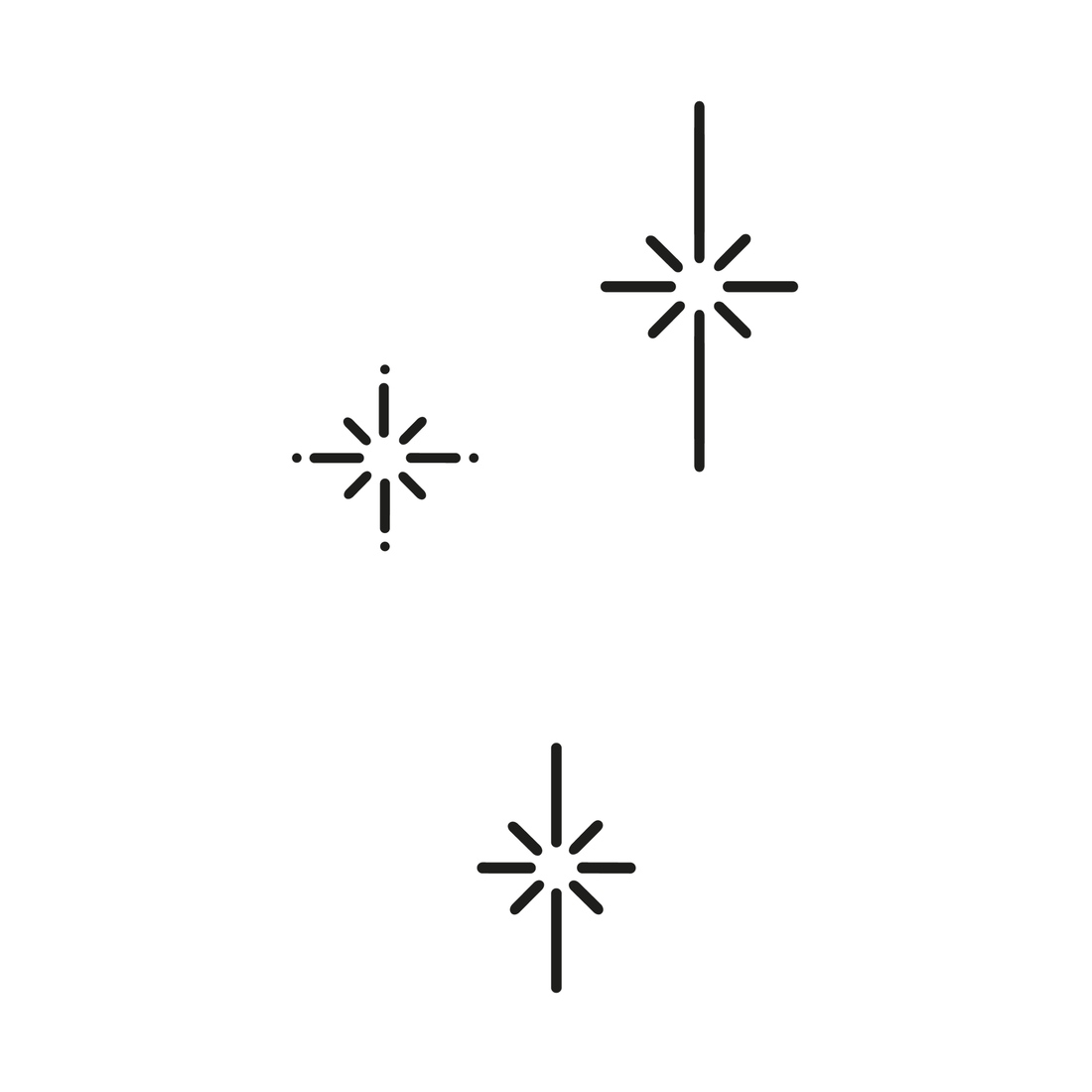 0013-three-star-spark-semi-permanent-tattoo-front-tattoo