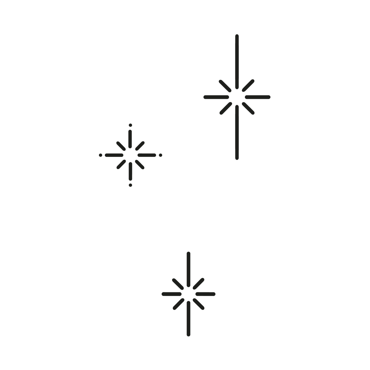 0013-three-star-spark-semi-permanent-tattoo-front-tattoo