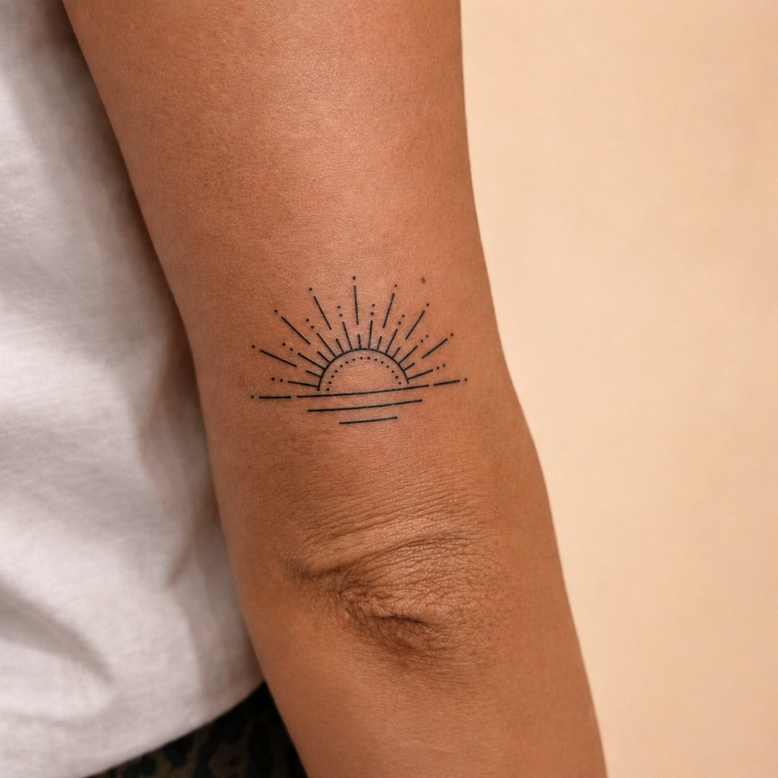 Sunset Ornament Tattoo