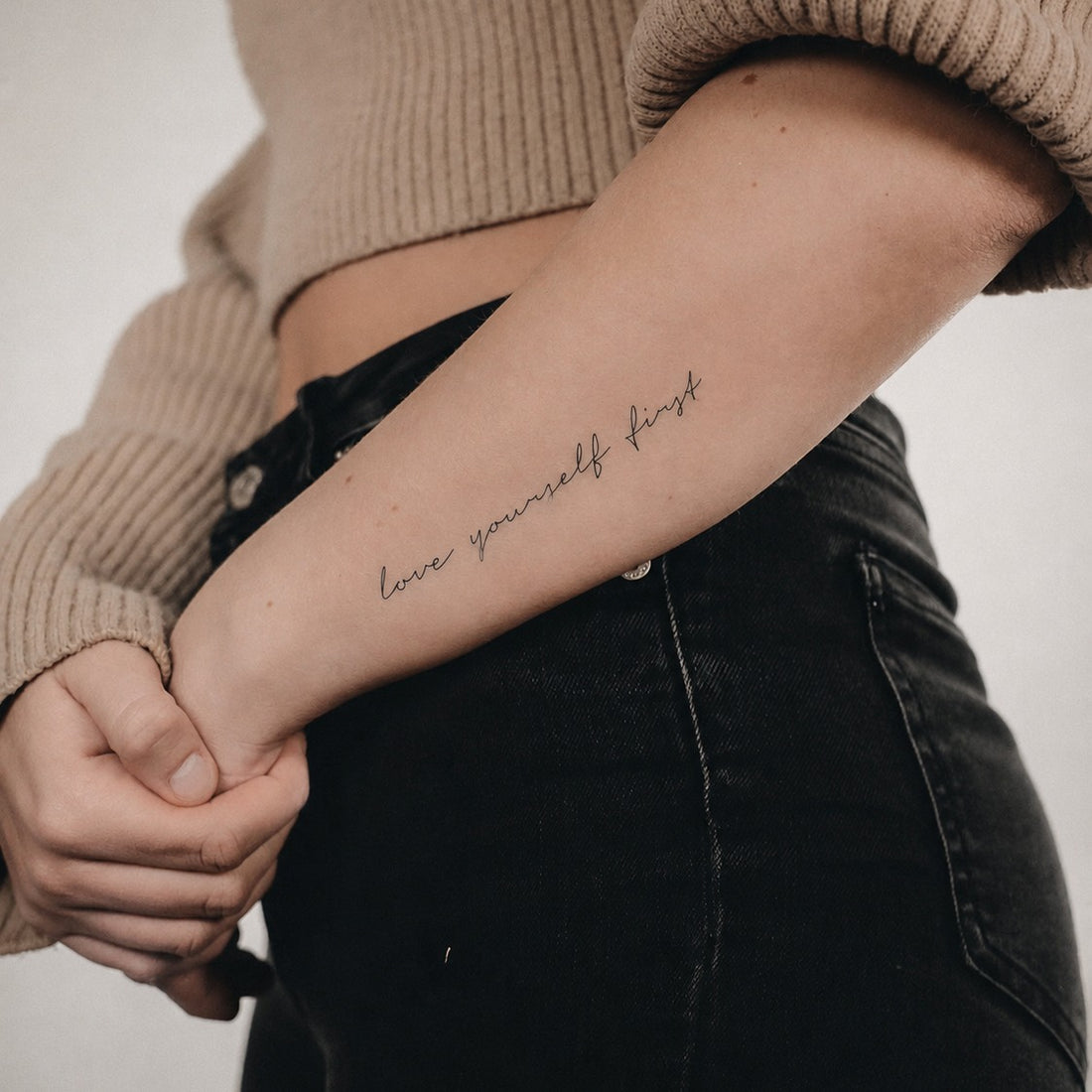 Love Yourself First Tattoo