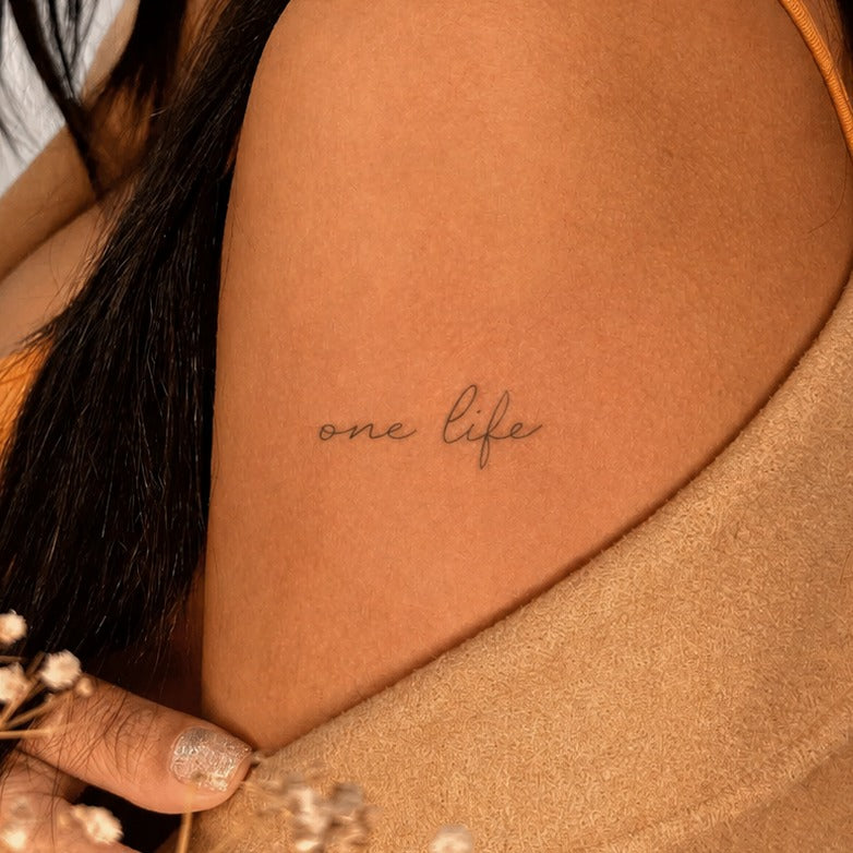 One Life Tattoo