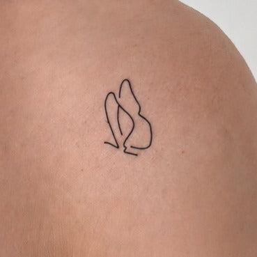 Butterfly Flight Tattoo