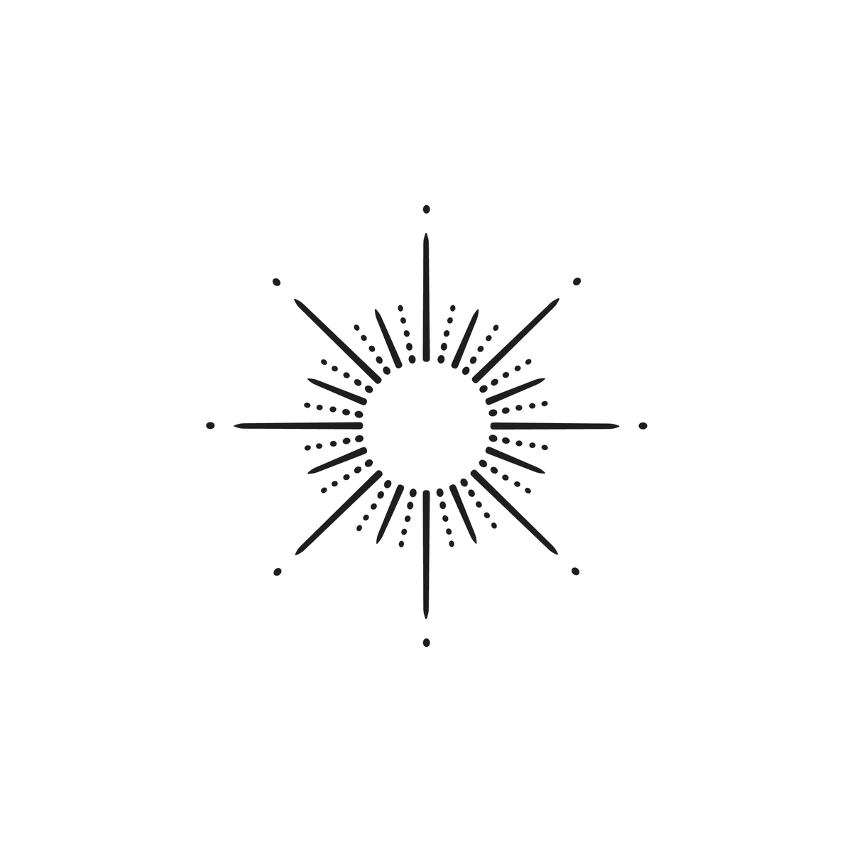0028-sun-ornament-semi-permanent-tattoo-front-tattoo