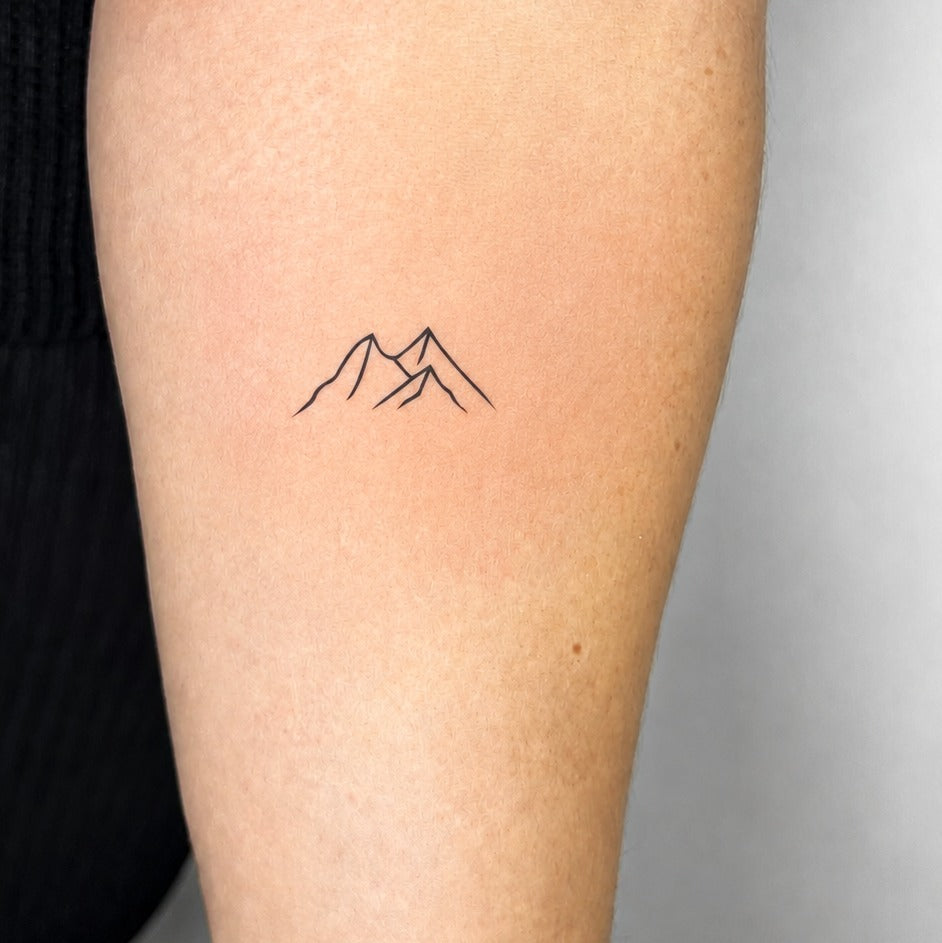 Glacier Peaks Tattoo