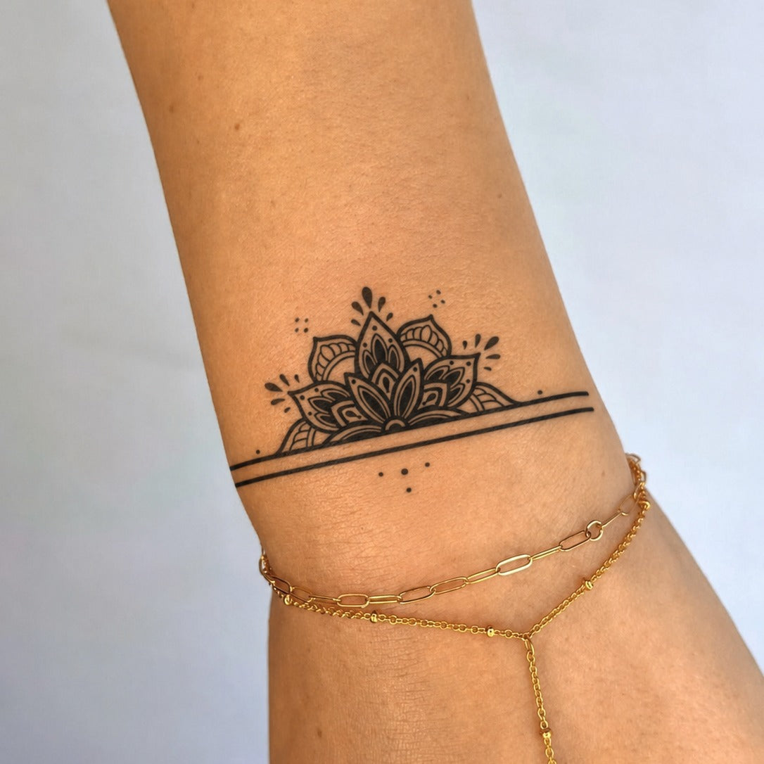 Mandala Ring Tattoo