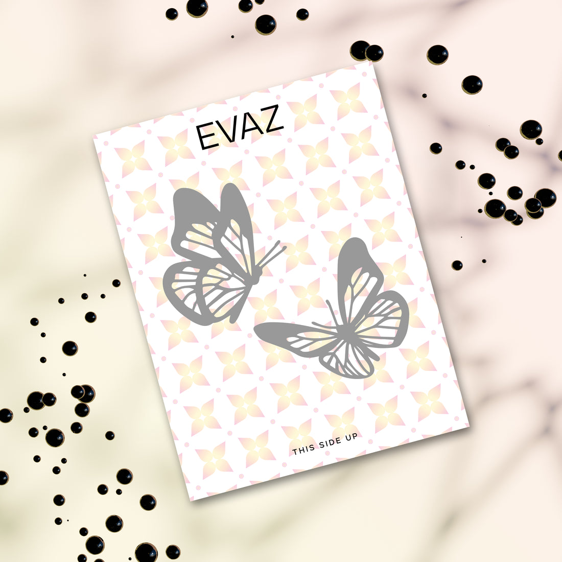 Dancing Butterflies Tattoo - mockup