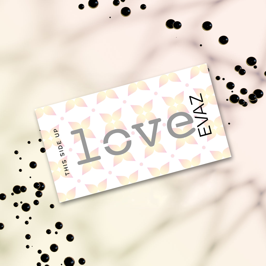 Love Script Tattoo - mockup