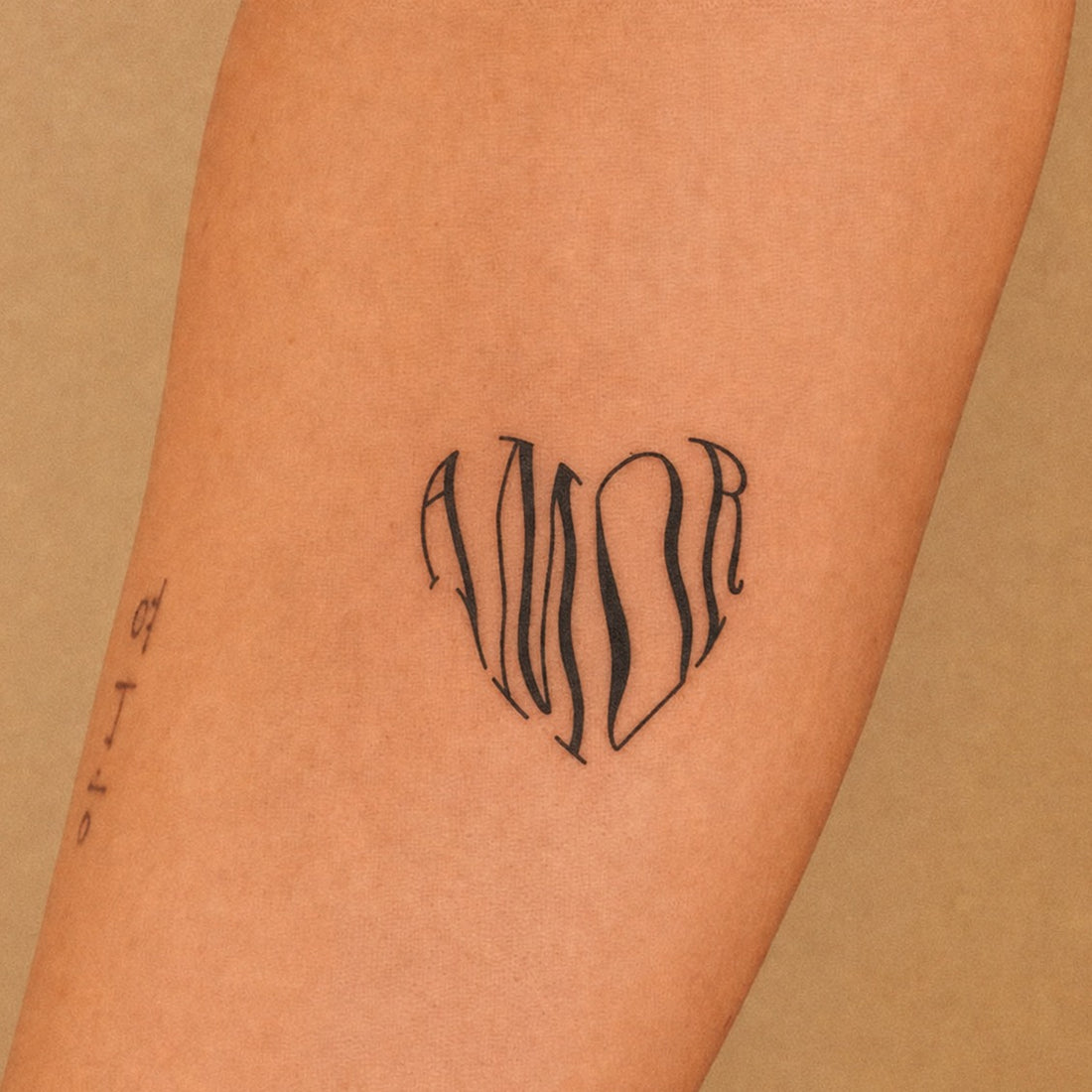 Amor in Bloom Tattoo