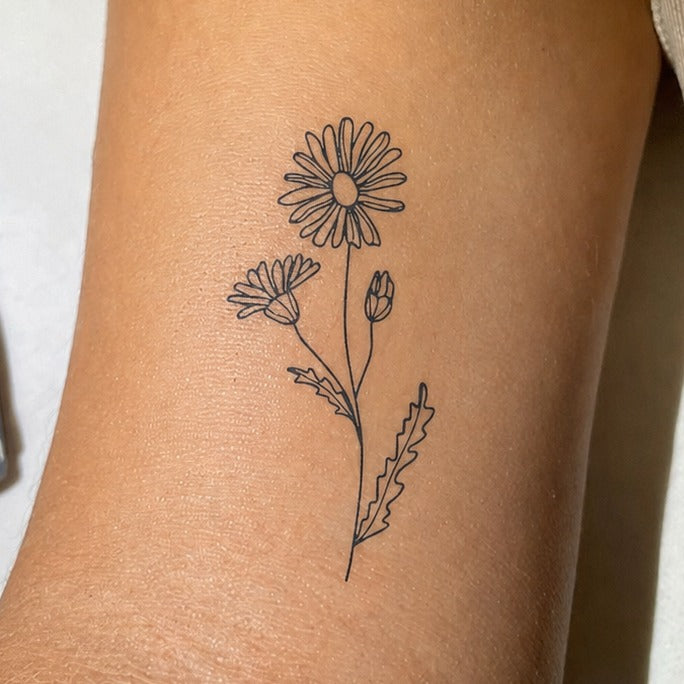 April Daisy Daydream Tattoo