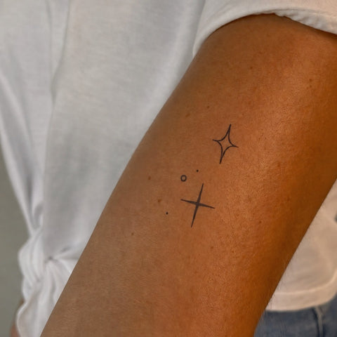 Aquarius Cosmic Flow Tattoo