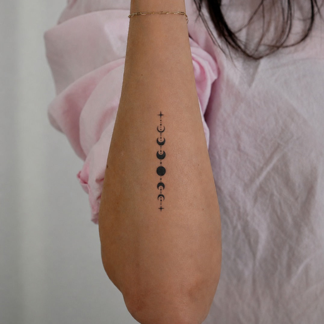Lunar Rhythm Tattoo