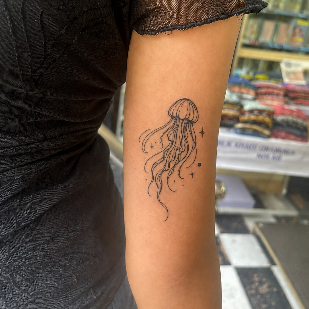 Cosmic Tide Tattoo