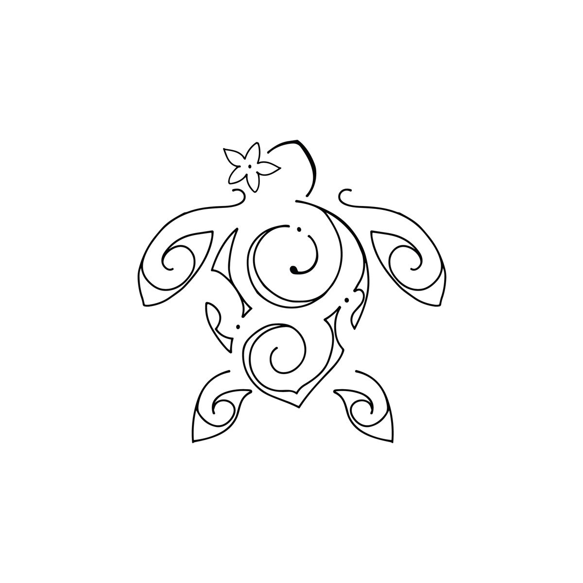 0093-gentle-turtle-semi-permanent-tattoo-front-tattoo
