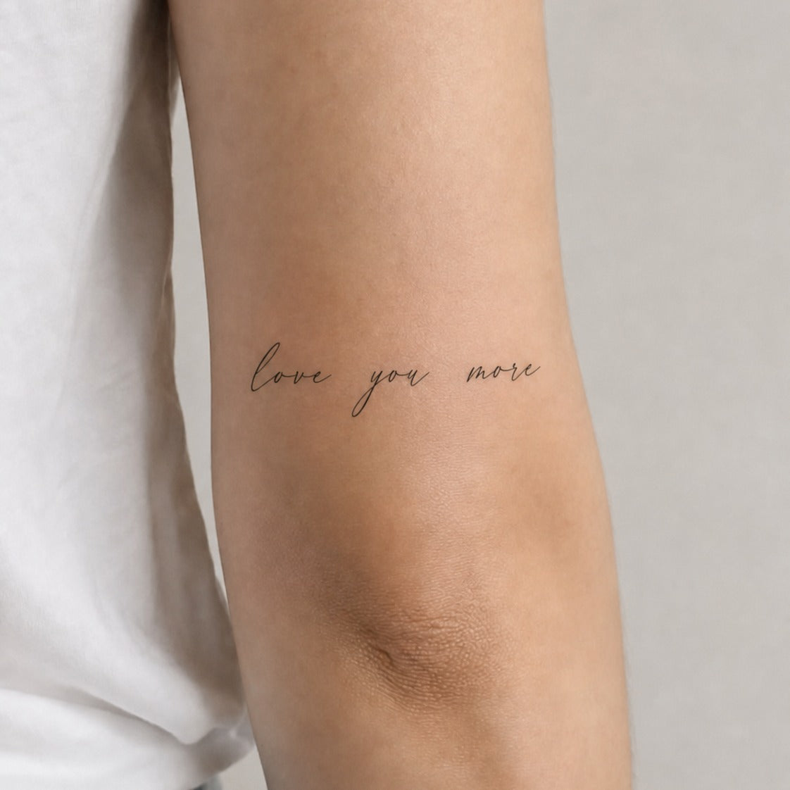 Love You More Tattoo