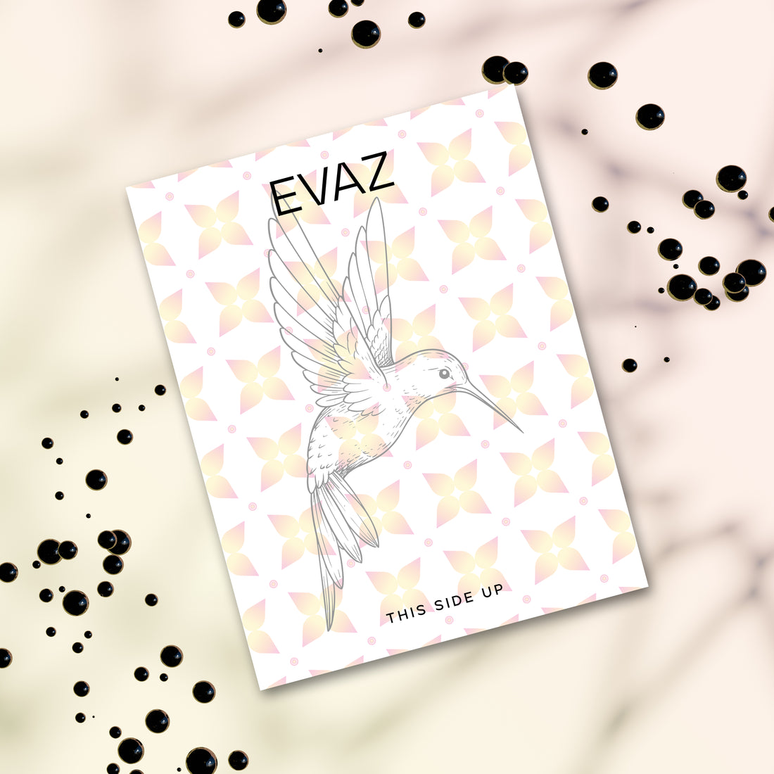 Hummingbird Grace Tattoo - mockup