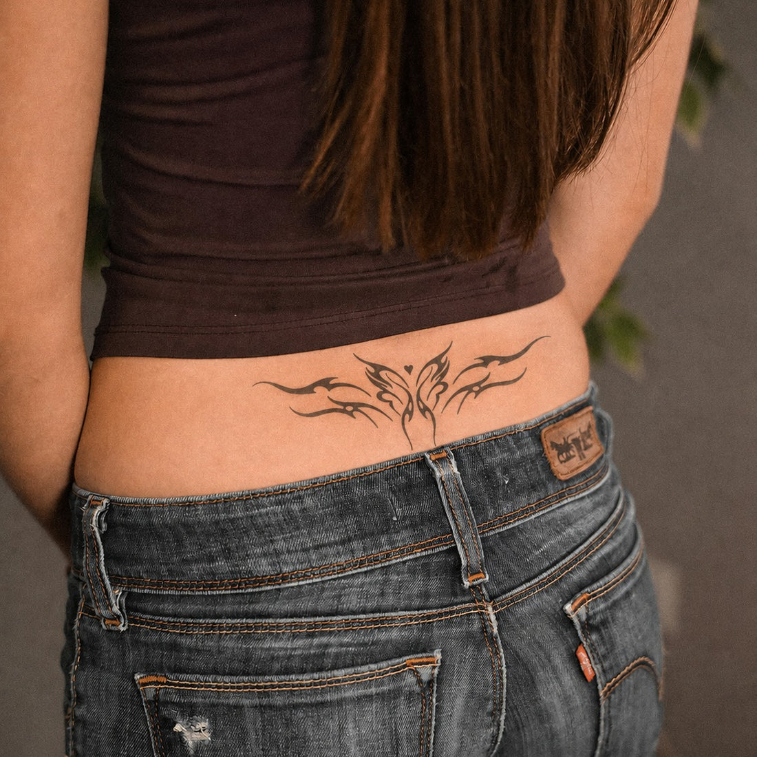 Butterfly Arc Tattoo
