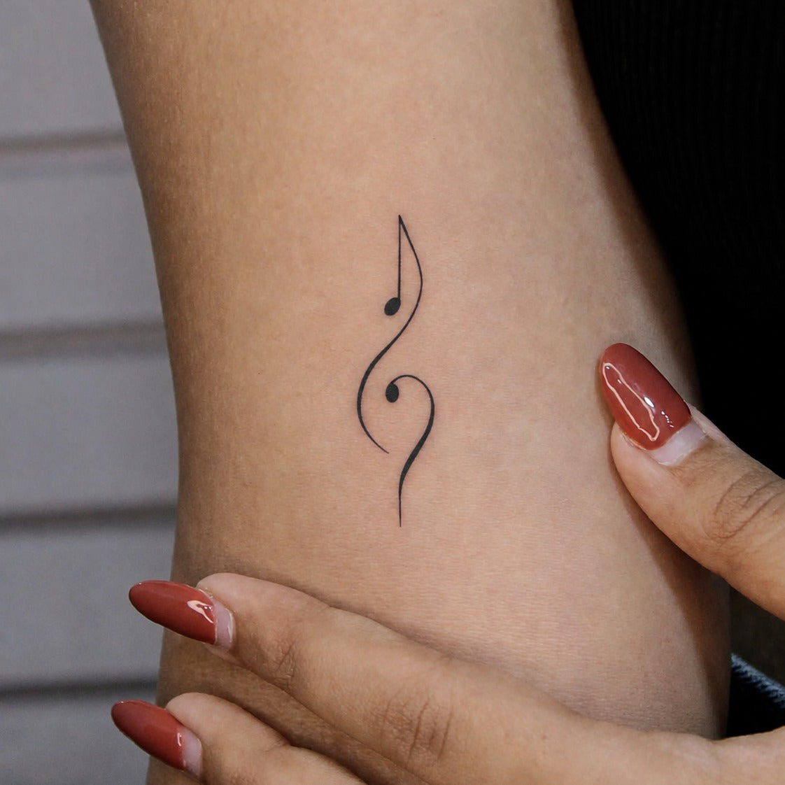 Musical Continuance Tattoo