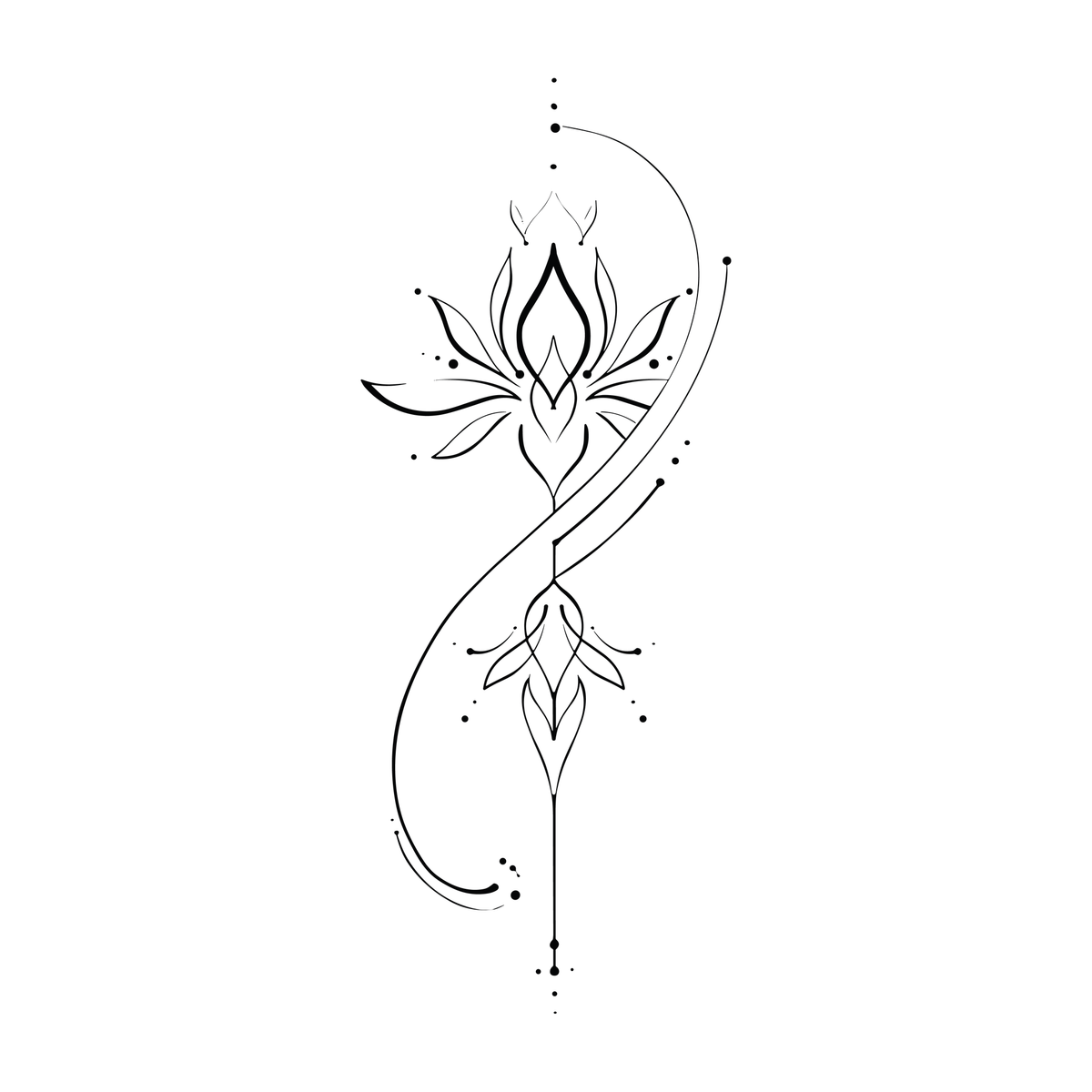 0114-geometric-lotus-glow-semi-permanent-tattoo-front-tattoo