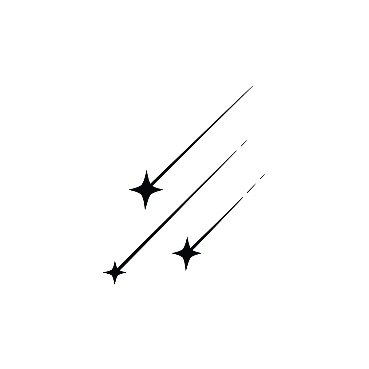 0116-falling-star-wishes-semi-permanent-tattoo-front-tattoo