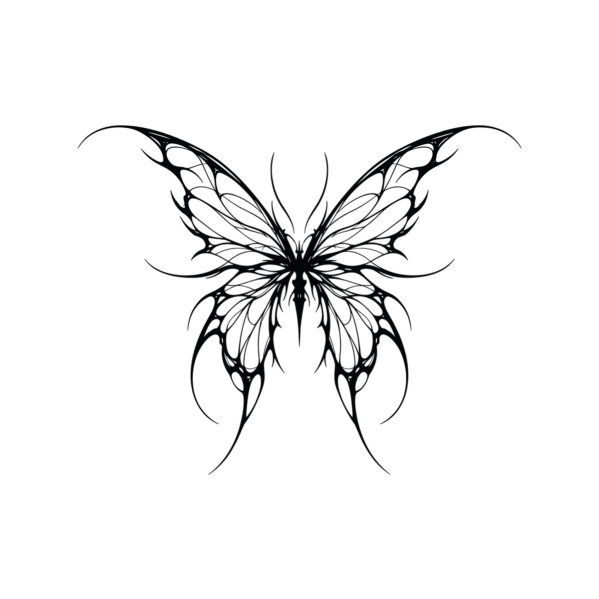 0120-black-wings-semi-permanent-tattoo-front-tattoo