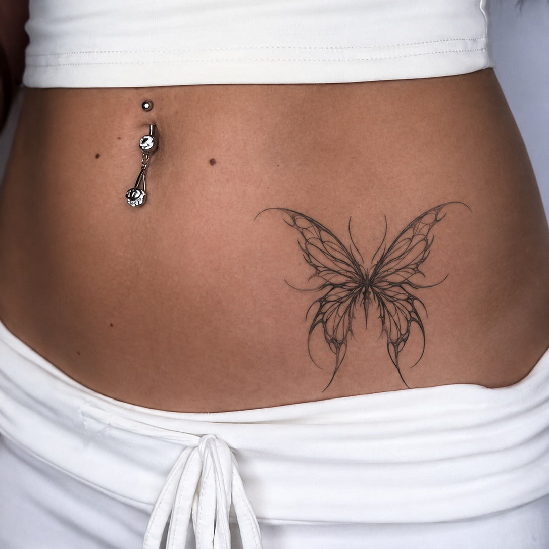 Black Wings Tattoo