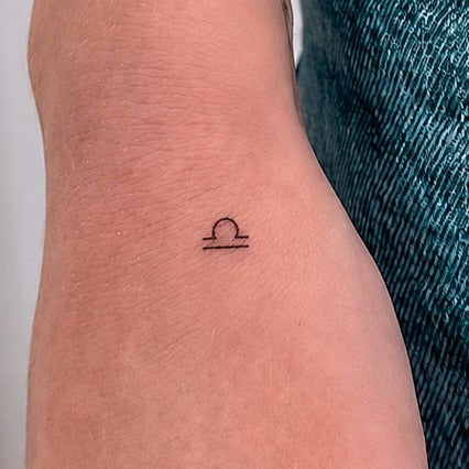 Libra Balanced Light Tattoo