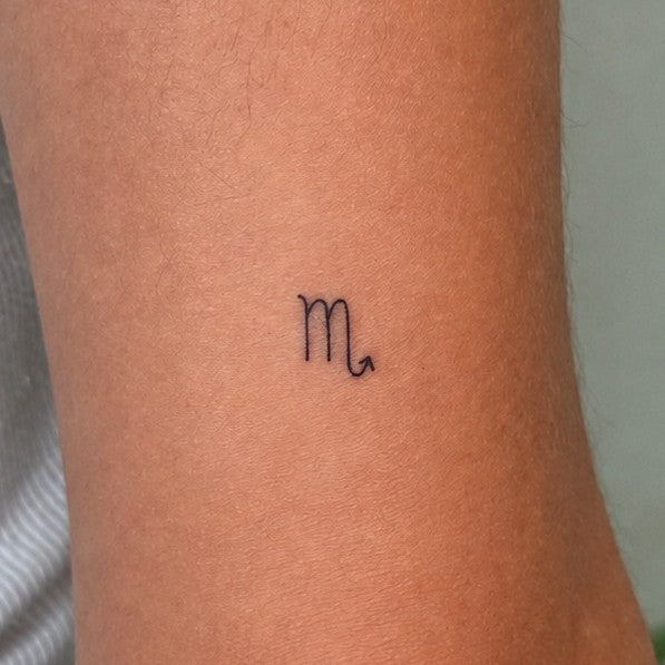 Scorpio Secret Flame Tattoo