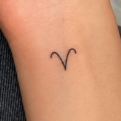Aries Brave Spark Tattoo
