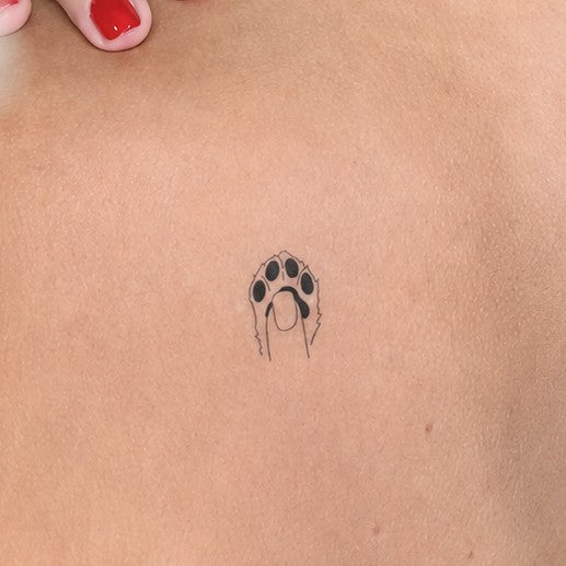 Tail Wag Love Tattoo