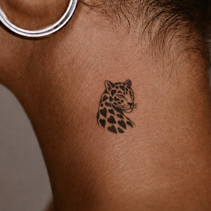 Wild Heart Spots Tattoo