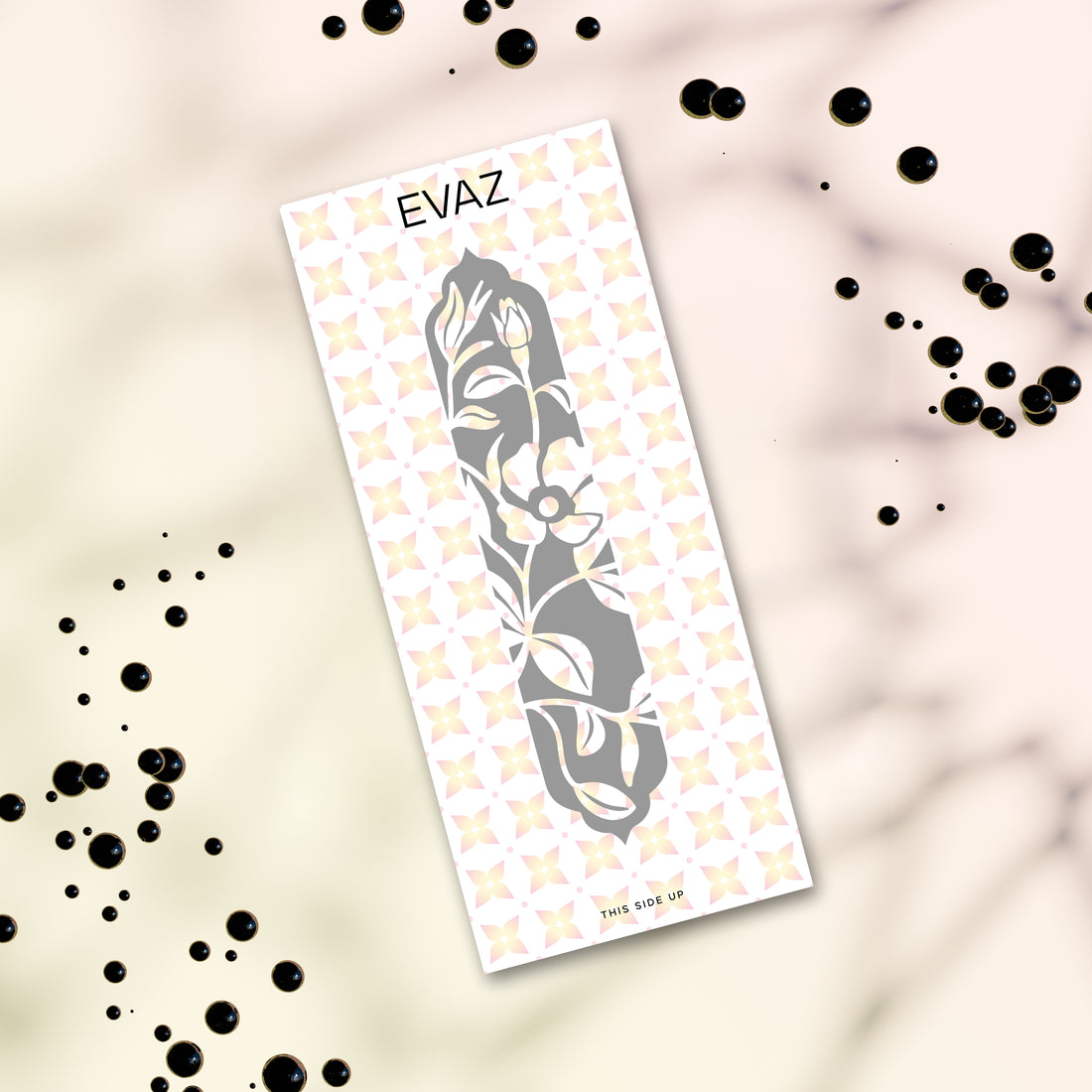 Floral Contrast Tattoo - mockup