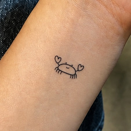 Coastal Crab Tattoo