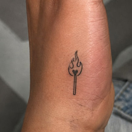 Perfect Match Heart Tattoo