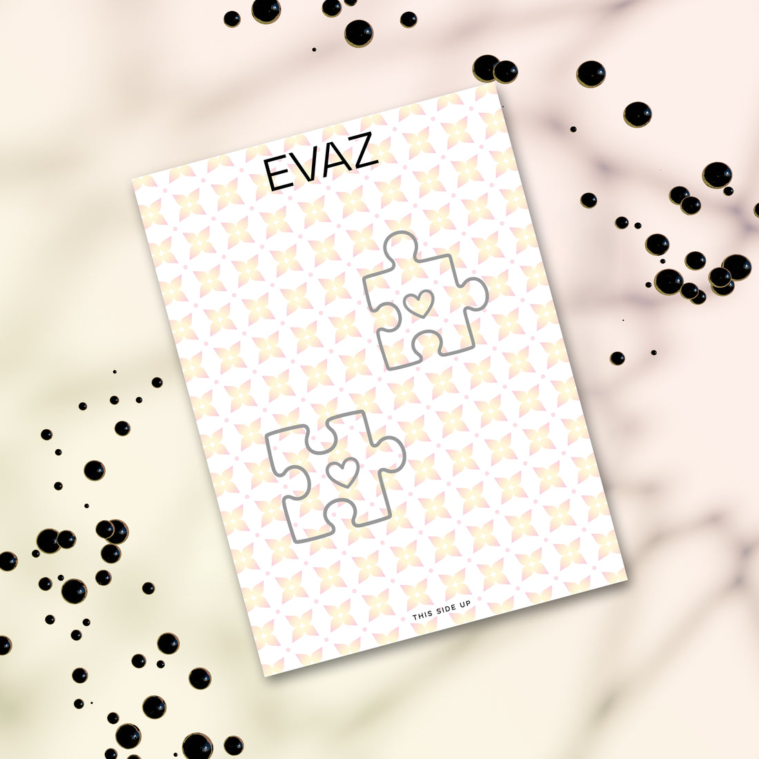 Missing Piece Heart Tattoo - mockup