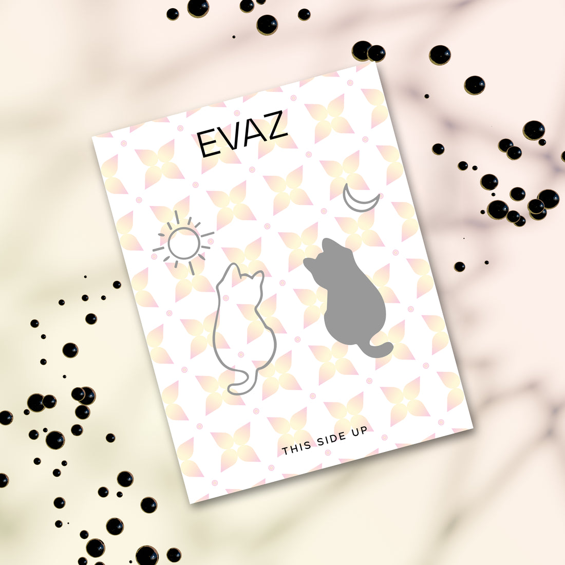 Feline Soulmates Tattoo - mockup