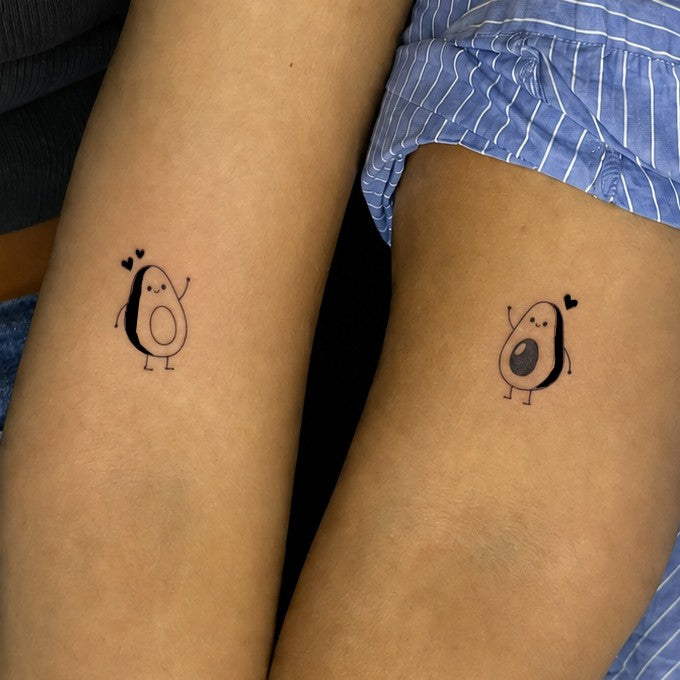Avocado Together Tattoo