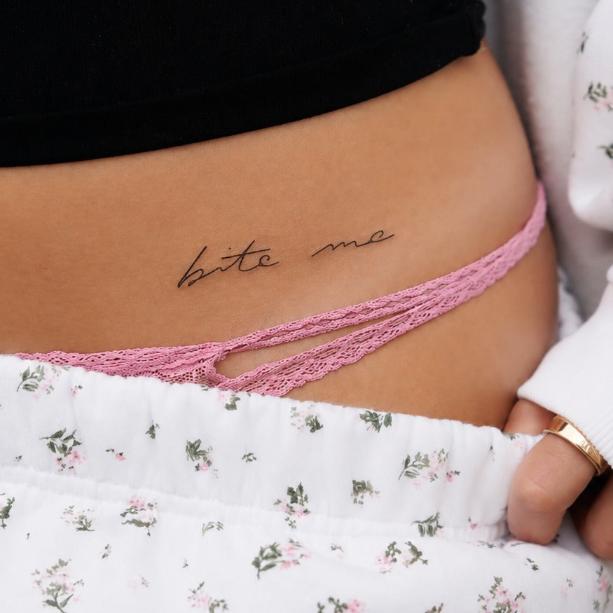 Sweet Bite Tattoo