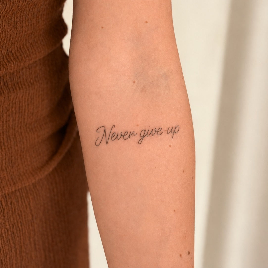 Keep Going Tattoo