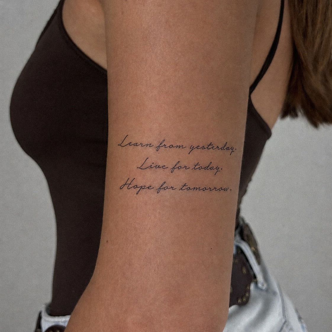 Grow Live Hope Tattoo