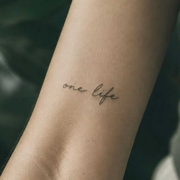 Live It Fully Tattoo