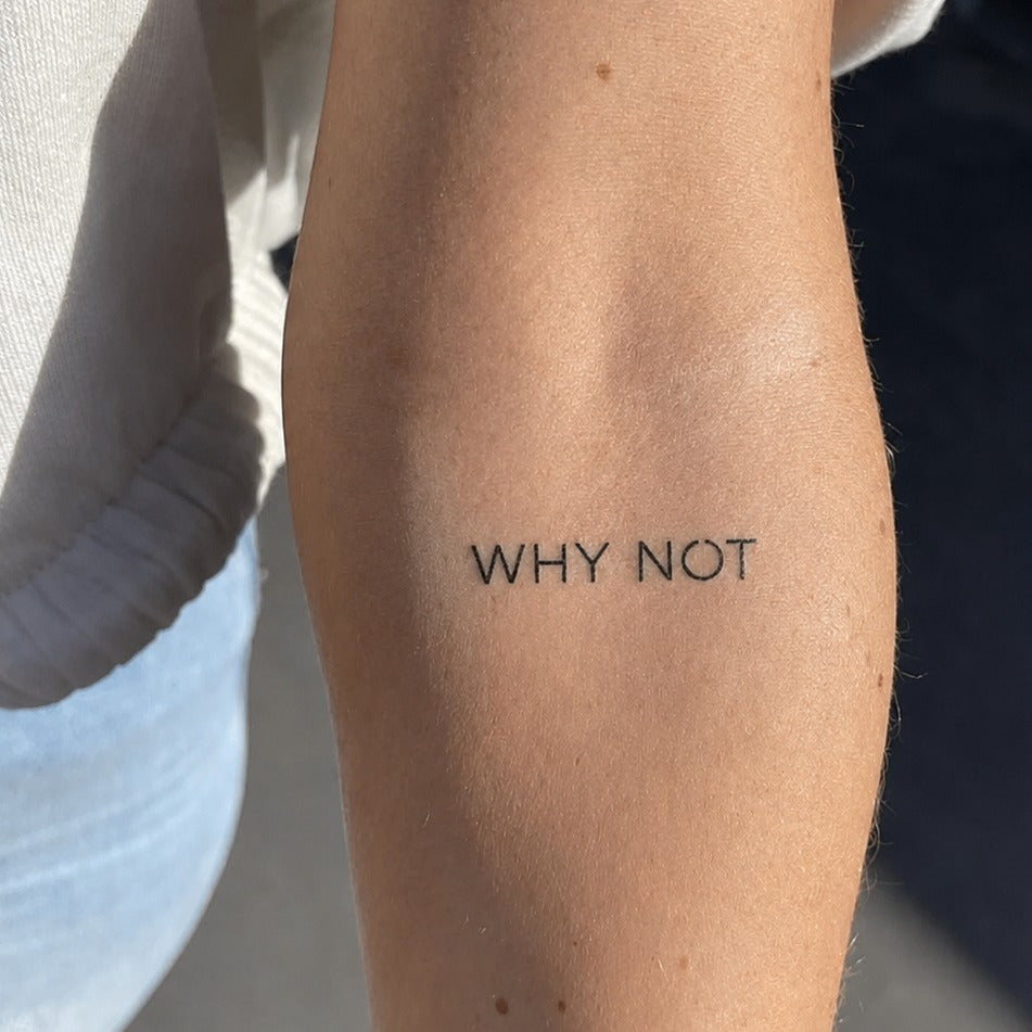 Why Not Tattoo (nyomtatott)