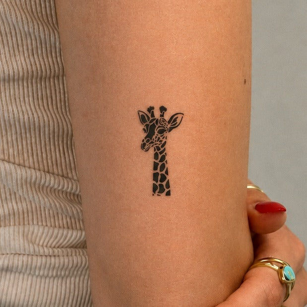 Gentle Giraffe Tattoo