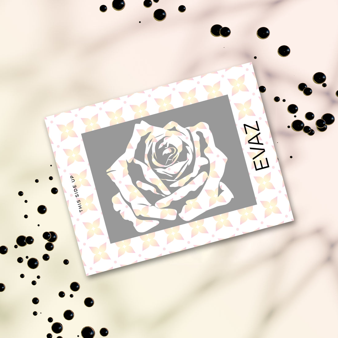 Rose in Shadow Tattoo - mockup