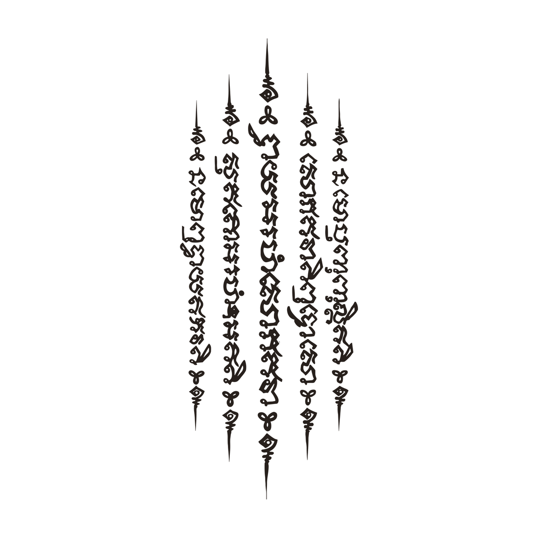 0212-five-sacred-lines-semi-permanent-tattoo-front-tattoo