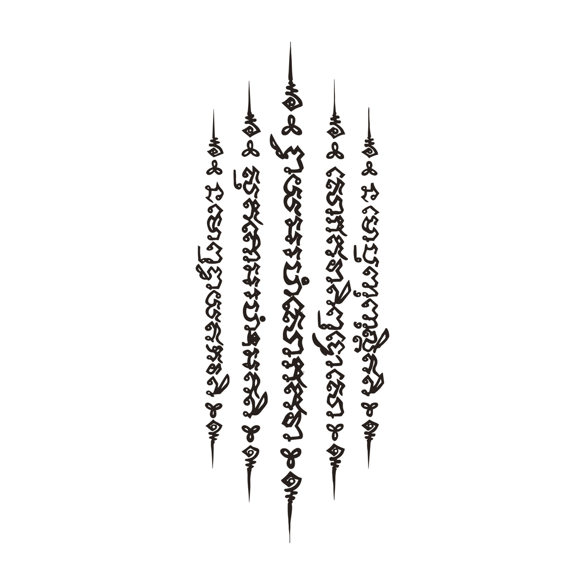 0212-five-sacred-lines-semi-permanent-tattoo-front-tattoo